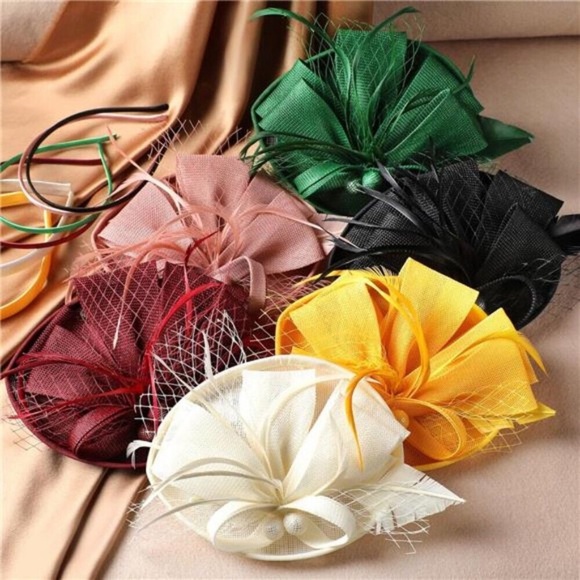 Fascinator Tea Party Hat - Derby Pillbox Kentucky Hat for Women new - Picture 6 of 7